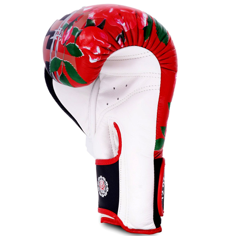 TKB TopKing Boxing Gloves "Rose" Black