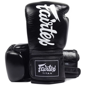 Fairtex Titan Boxing Gloves Black