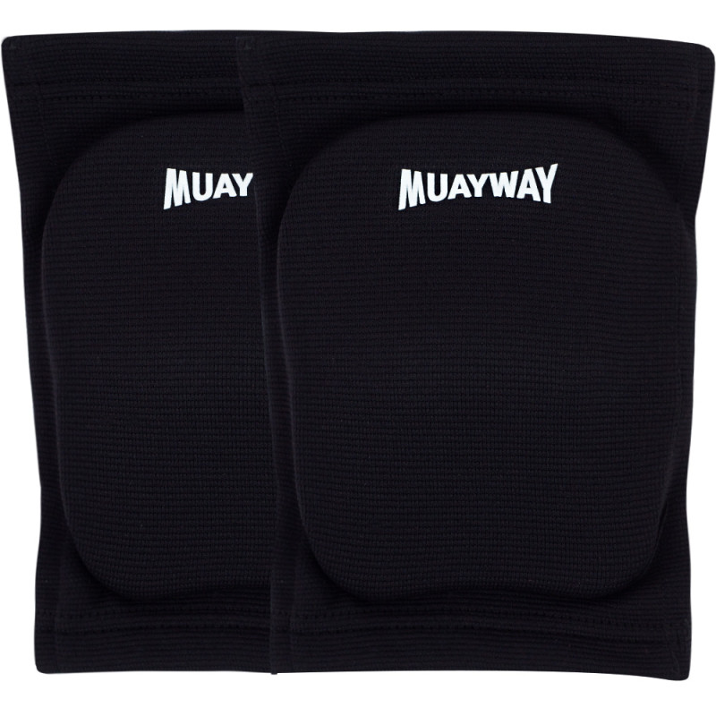 Muayway Knee Pads Guards Muay Thai Boxing Black