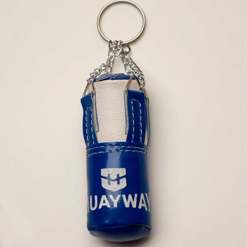Muayway Shin Guards Elastic Cotton Competition Shin Pads Blue Grafic Free Size Free Shipping + Branded Keychain