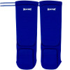Muayway Shin Guards Elastic Cotton Competition Shin Pads Blue Free Size Free Shipping + Branded Keychain