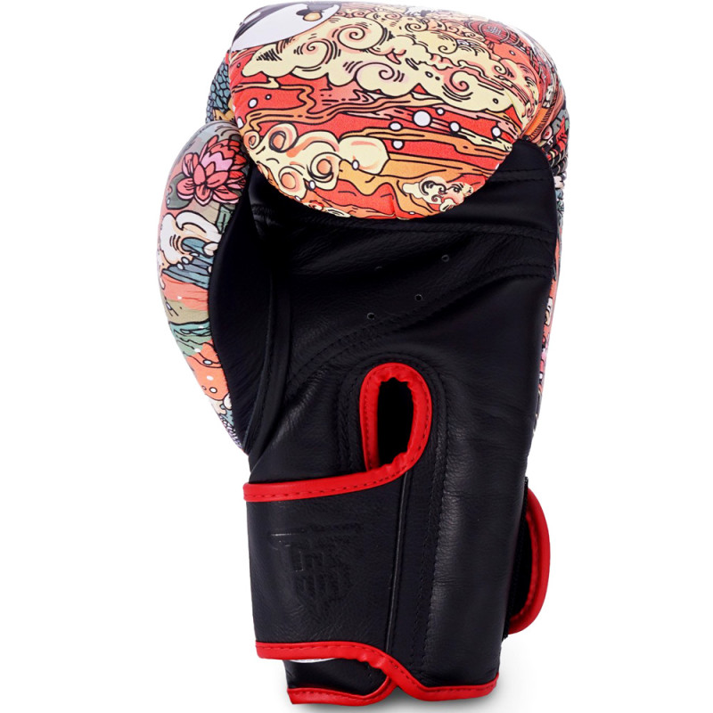 TKB TopKing Boxing Gloves "Chinese New Year" Black 