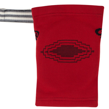 Muayway Elbow Pads Guards Muay Thai Boxing Free Size Free Shipping Red Graphic