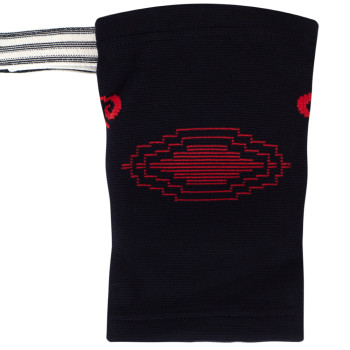 Muayway Elbow Pads Guards Muay Thai Boxing Free Size Free Shipping Black Graphic