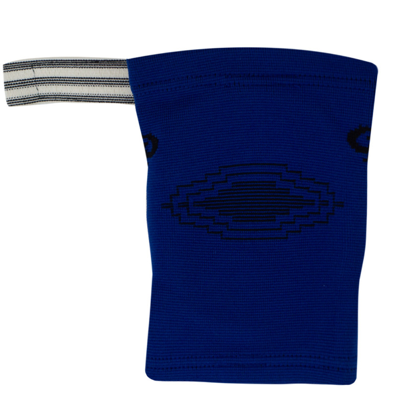 Muayway Elbow Pads Guards Muay Thai Boxing Free Size Free Shipping Blue Graphic