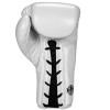 Windy Lace Up Boxing Gloves White