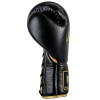 Windy Lace Up Boxing Gloves Black-Gold