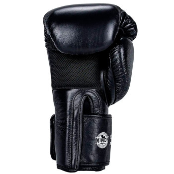 Windy BGN Mesh Kickboxing Gloves Black