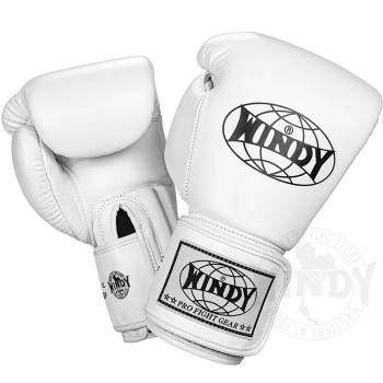 Windy BGP Boxing Gloves "Proline" White