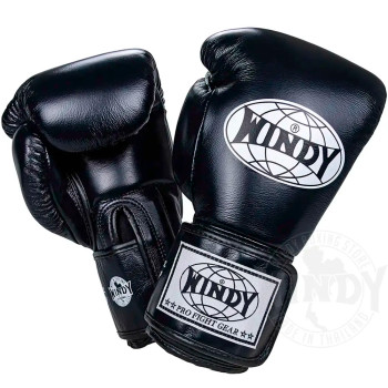Windy BGP Boxing Gloves "Proline" Black