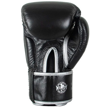 Windy BGVH Boxing Gloves Black Silver