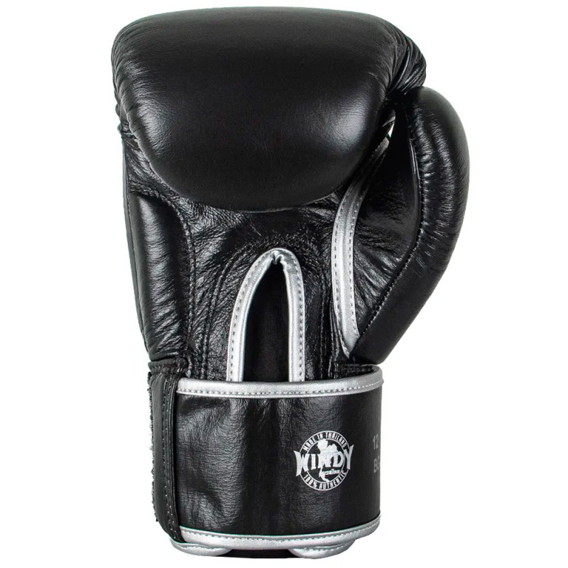 Windy BGVH Boxing Gloves Black Silver