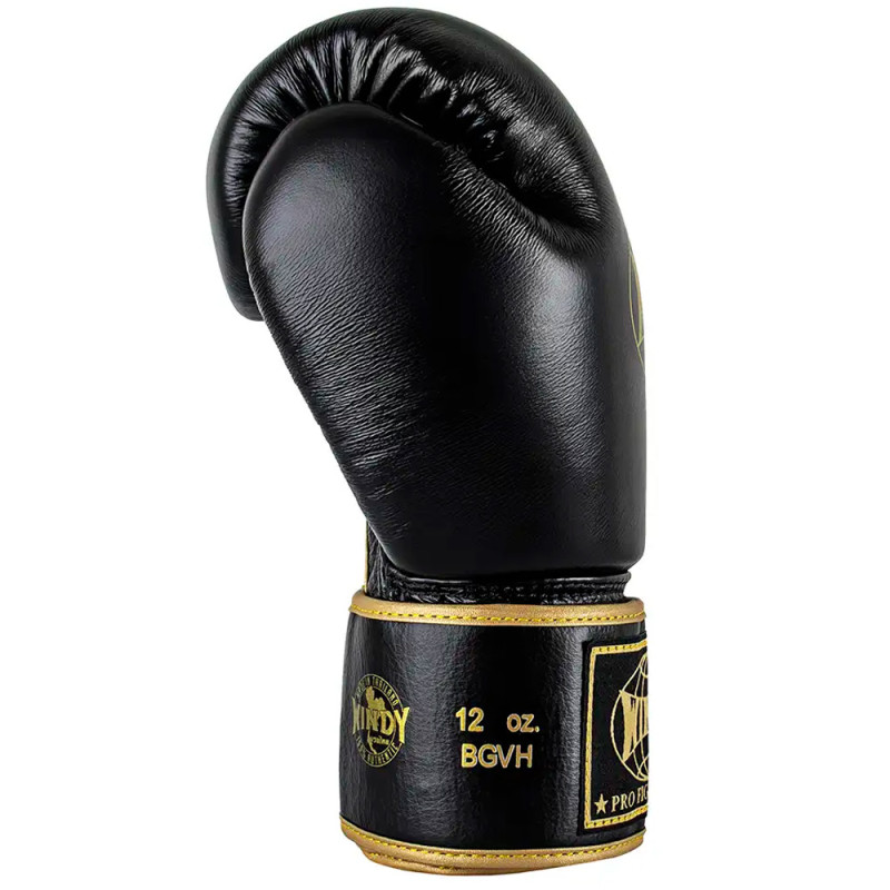 Windy BGVH Boxing Gloves Black Gold