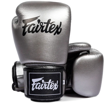 Fairtex BGV1C-PLUS Boxing Gloves Gun Metallic