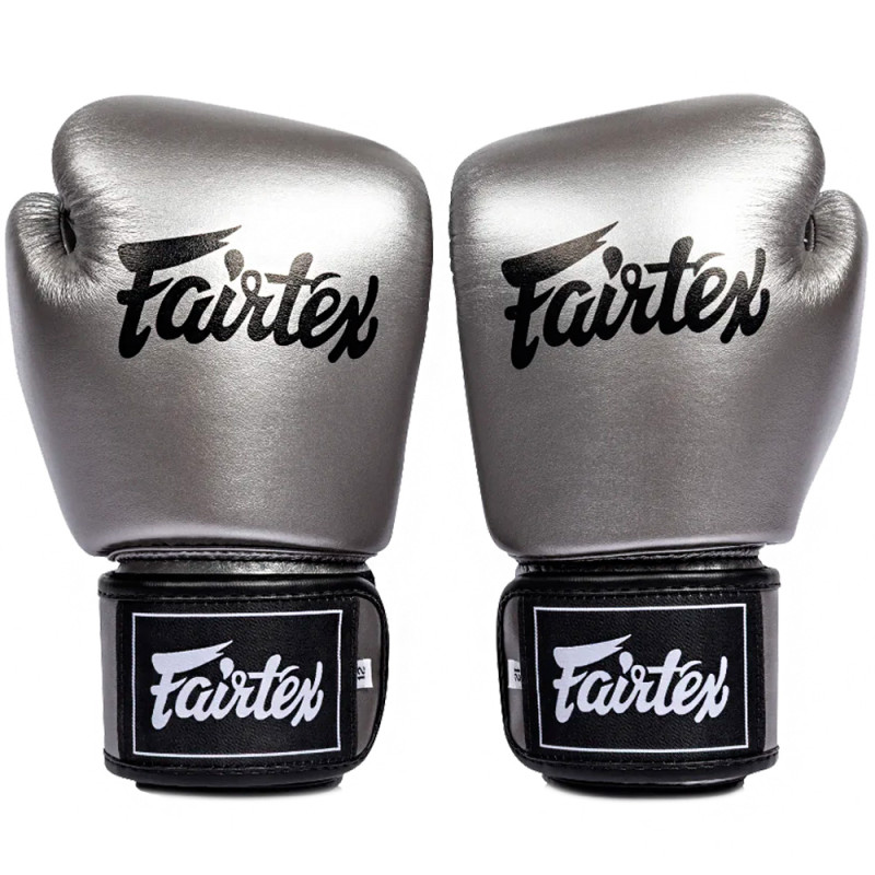 Fairtex BGV1C-PLUS Boxing Gloves Gun Metallic