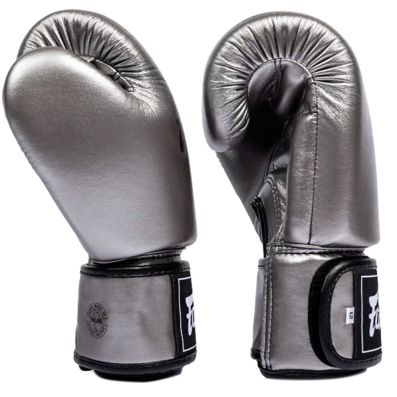 Fairtex BGV1C-PLUS Boxing Gloves Gun Metallic