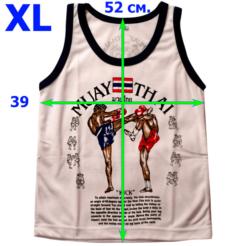 Youth Kids Tank Top Muay Thai Boxing Training Free Shipping
