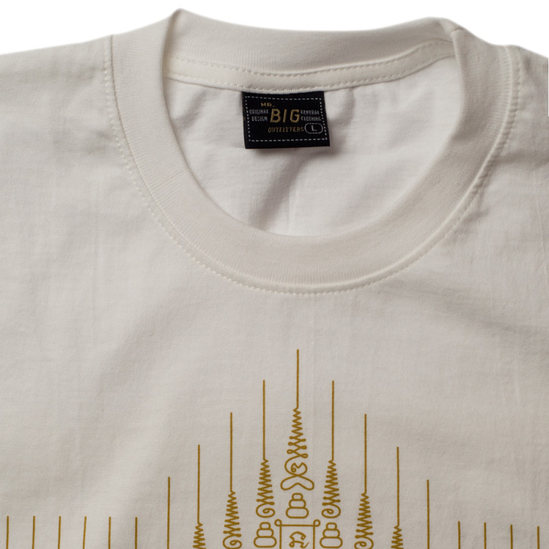 Thai T-Shirt "Sak Yant" White Free Shipping