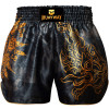 Muayway "Gold Yant" Muay Thai Boxing Shorts + Branded Boxing Glove Keychain Free Shipping