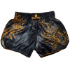 Muayway "Gold Yant" Muay Thai Boxing Shorts + Branded Boxing Glove Keychain Free Shipping