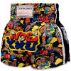 TKB TopKing х Puck Muay Thai Boxing Shorts Multi-Black Free Shipping