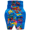 TKB TopKing х Puck Muay Thai Boxing Shorts Blue Free Shipping