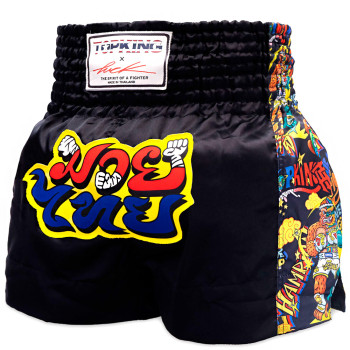 TKB TopKing х Puck Muay Thai Boxing Shorts Black Free Shipping