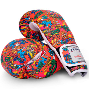 TKB TopKing x Puck Boxing Gloves Red