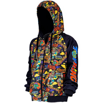 Topking x Puck Jacket All Over Graphic Print Free Shipping