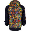 Topking x Puck Jacket All Over Graphic Print Free Shipping
