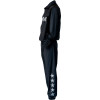 TKB TopKing Sweat Suit Sauna Sweatsuit Vinyl Muay Thai Boxing Black