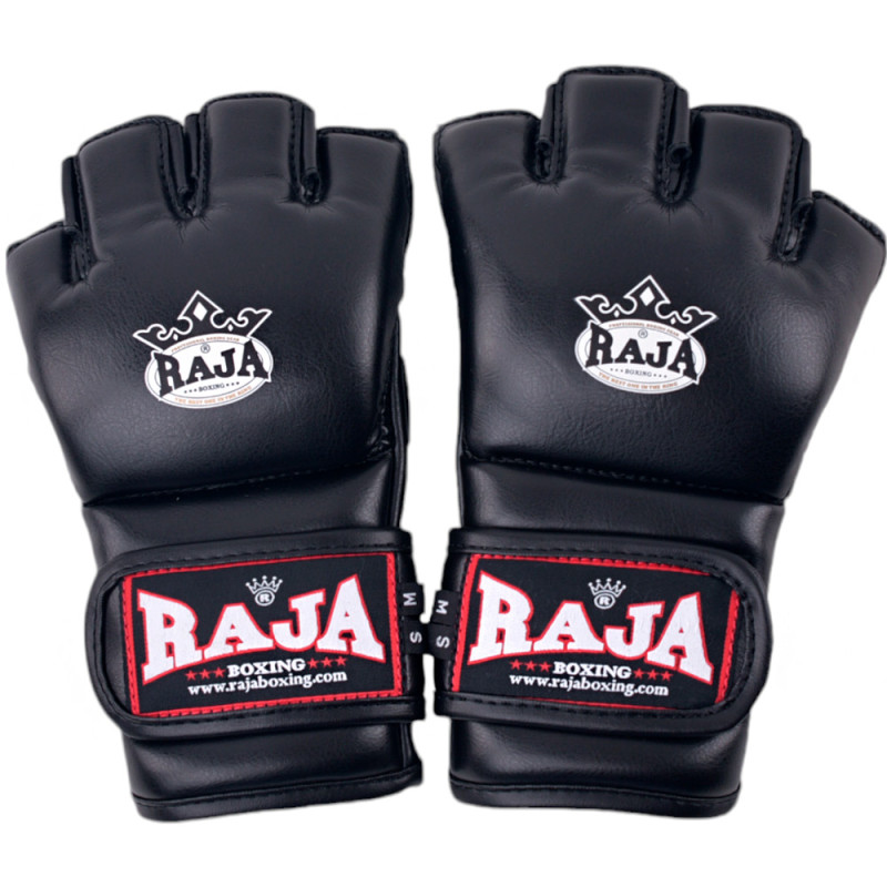 Raja Boxing MMA Gloves Black Free Shipping