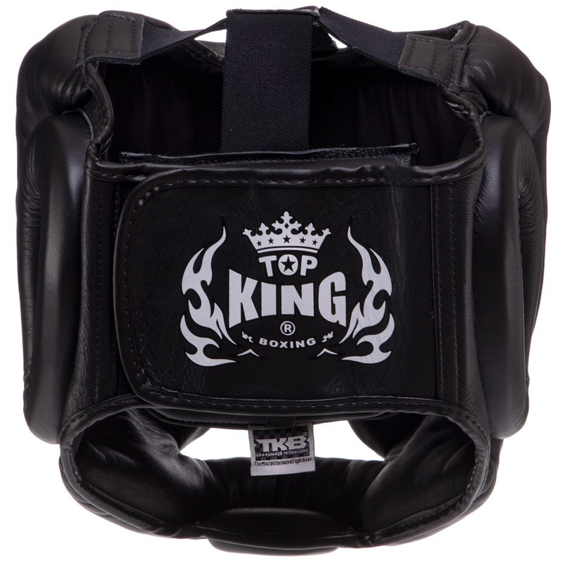 TKB TopKing TKHGFC-EV "Full Coverage" Boxing Headgear Head Guard Black