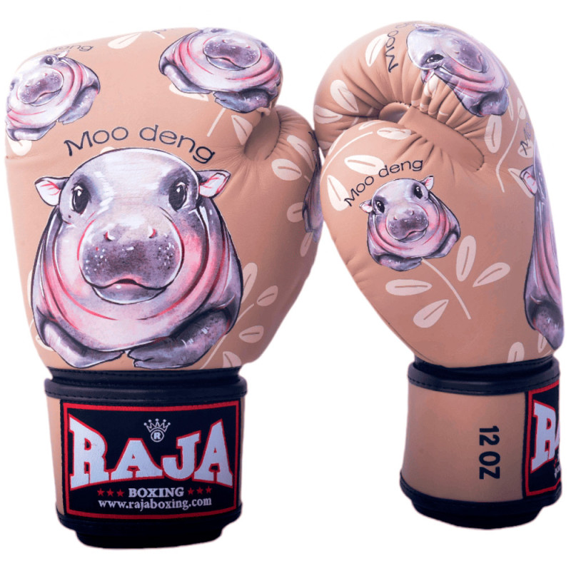 Raja Boxing Muay Thai Gloves "Moodeng 2" 