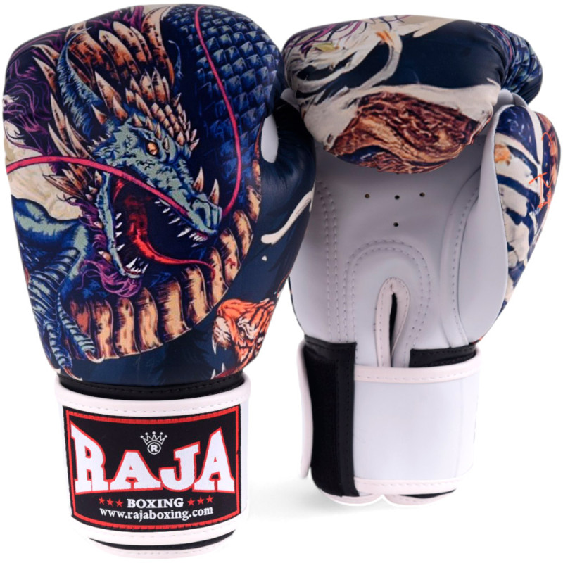 Raja Boxing Muay Thai Gloves "Dragon Tiger" 
