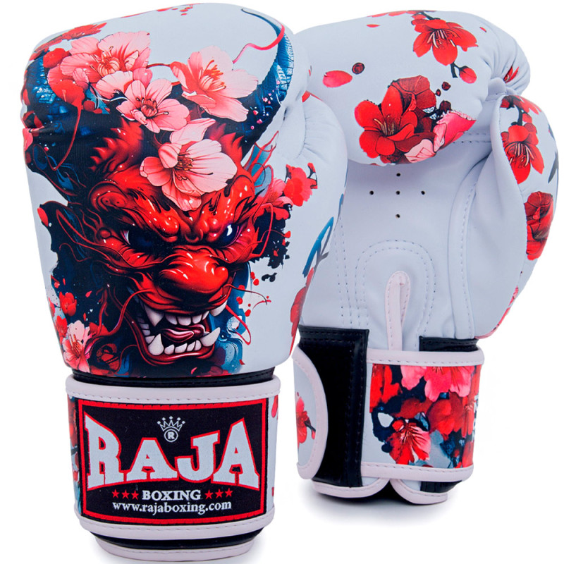 Raja Boxing Muay Thai Gloves "Oni Blossom" 