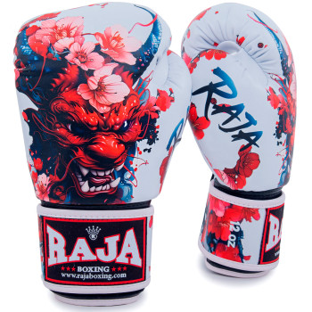 Raja Boxing Muay Thai Gloves "Oni Blossom" 