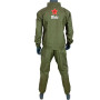 Fairtex VS2 Sweat Suit Sauna Sweatsuit Vinyl Muay Thai Boxing Green