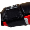 TKB TopKing "Air" Bag Gloves Muay Thai Boxing Mitts Open Thumb White-Black-Red