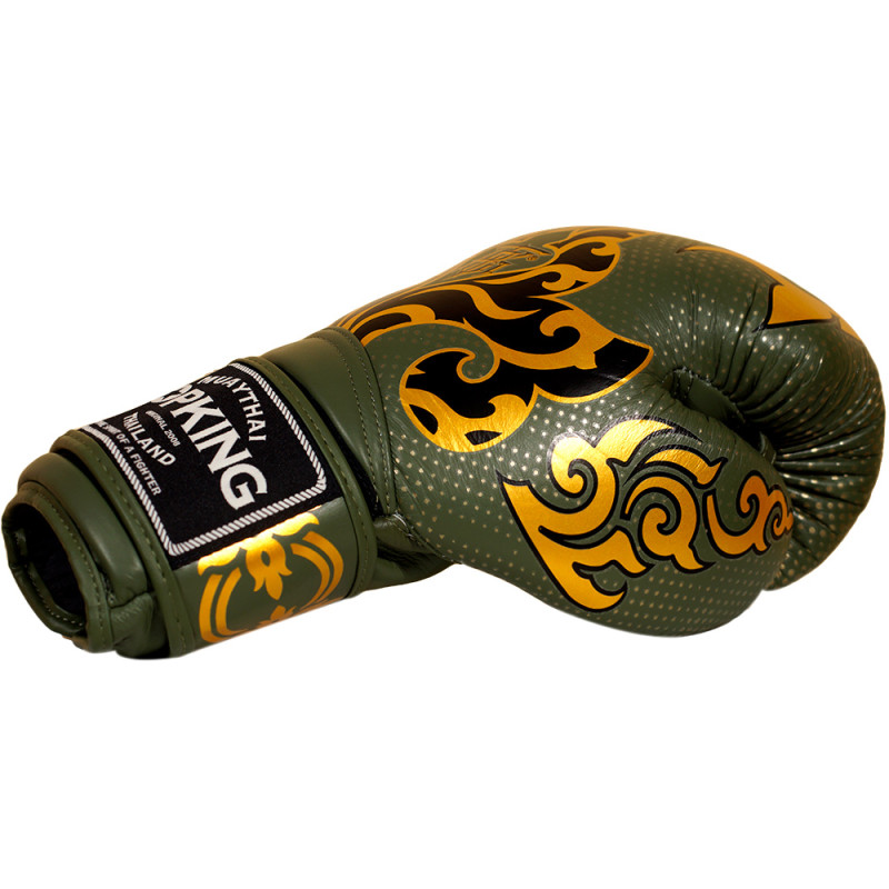 TKB TopKing Boxing Gloves "Kanok" Green 