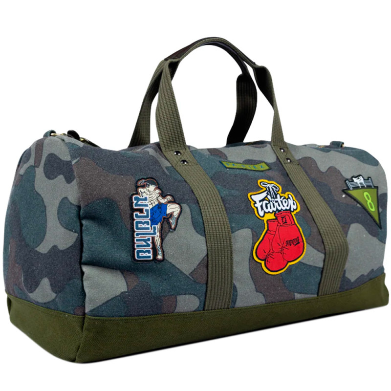 Fairtex BAG24 Camo Duffel Bag Muay Thai Boxing