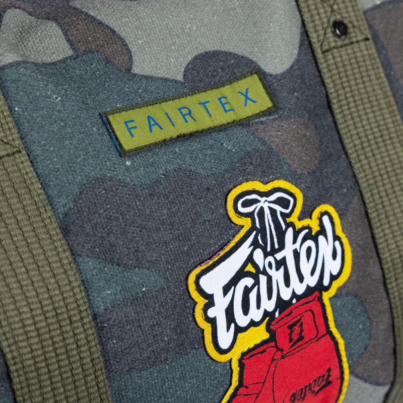 Fairtex BAG24 Camo Duffel Bag Muay Thai Boxing