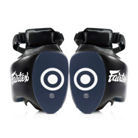 Fairtex TP5 Thigh Pads Muay Thai Boxing Black-Blue