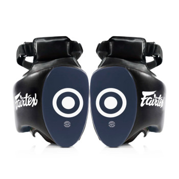 Fairtex TP5 Thigh Pads Muay Thai Boxing Black-Blue