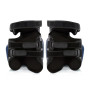 Fairtex TP5 Thigh Pads Muay Thai Boxing Black-Blue