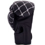 TKB Top King Boxing Gloves "Chain" Black-Silver