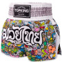 TKB Top King TKTBS-263 Muay Thai Boxing Shorts White Free Shipping