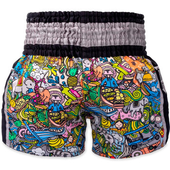 TKB TopKing TKTBS-263 Muay Thai Boxing Shorts Black Free Shipping