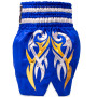 TKB Top King TKTBS-269 Muay Thai Boxing Shorts Blue Free Shipping