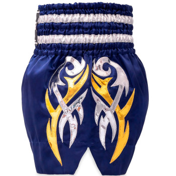 TKB TopKing TKTBS-269 Muay Thai Boxing Shorts Navy Blue Free Shipping